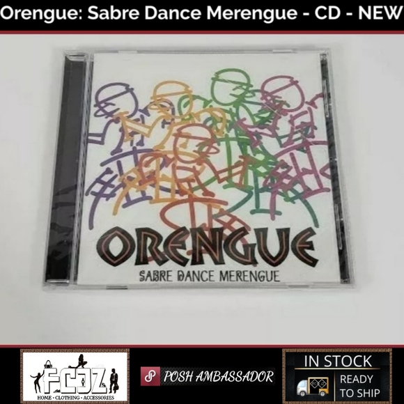 Orengue: Sabre Dance Merengue CD - NEW - SEALED - READY TO SHIP - Picture 1 of 5